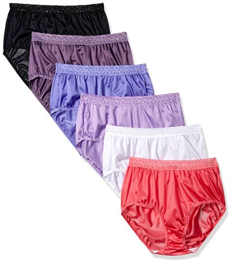 00 | 47% OFF Bali 3 Pack Hi Cut <b>Panty</b> <b>Panties</b> Double Support Underwear Full Back & Front NWT $15. . Womens nylon panties